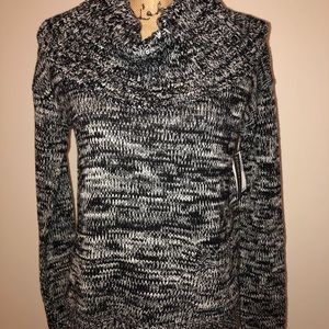Ladies cowl neck sweater